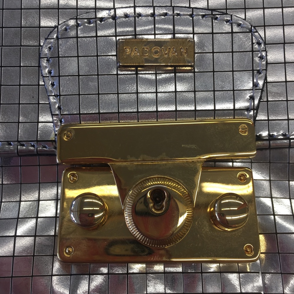 Luciano padovan silver clutch - Picture 2 of 11